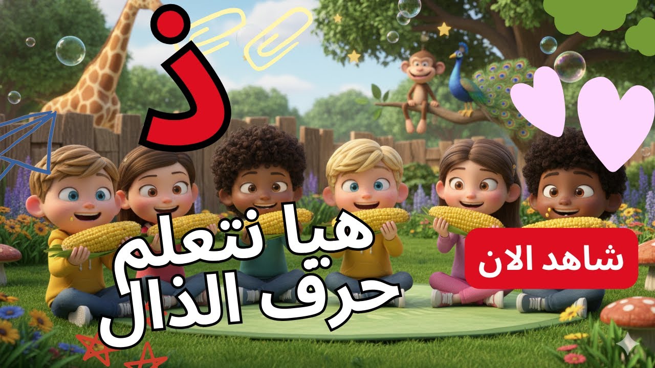 The letter "Thal" for children 🎵 | Learn to pronounce the letter "Thal" with easy words