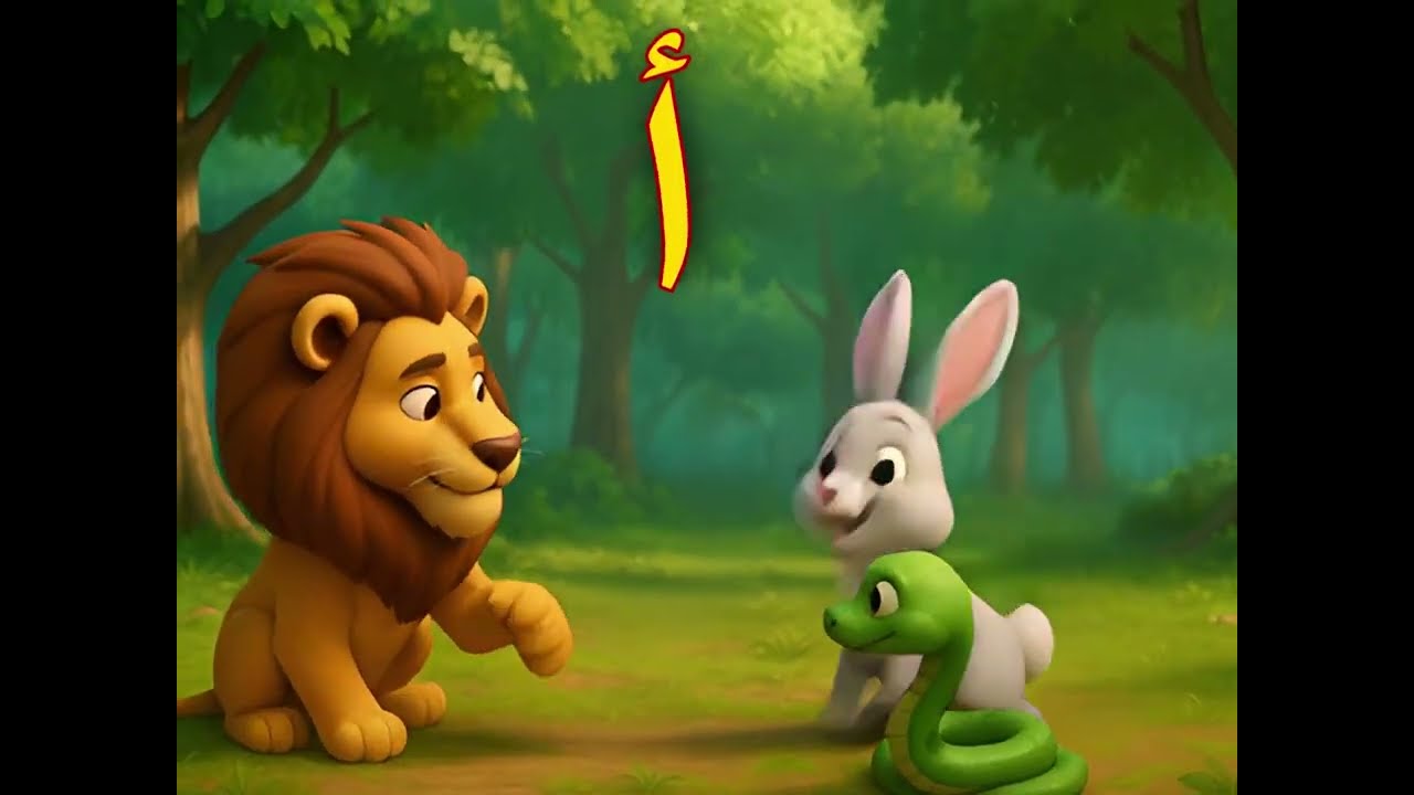 تعليم حرف الألف للأطفال بالحركات (أَ أُ إِ) وأشكاله في الكلمة