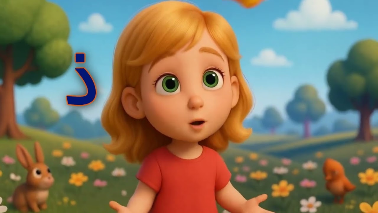 تعلم حرف الذال مع الذئب والذرة بطريقة ممتعة! | تعليم الحروف العربية