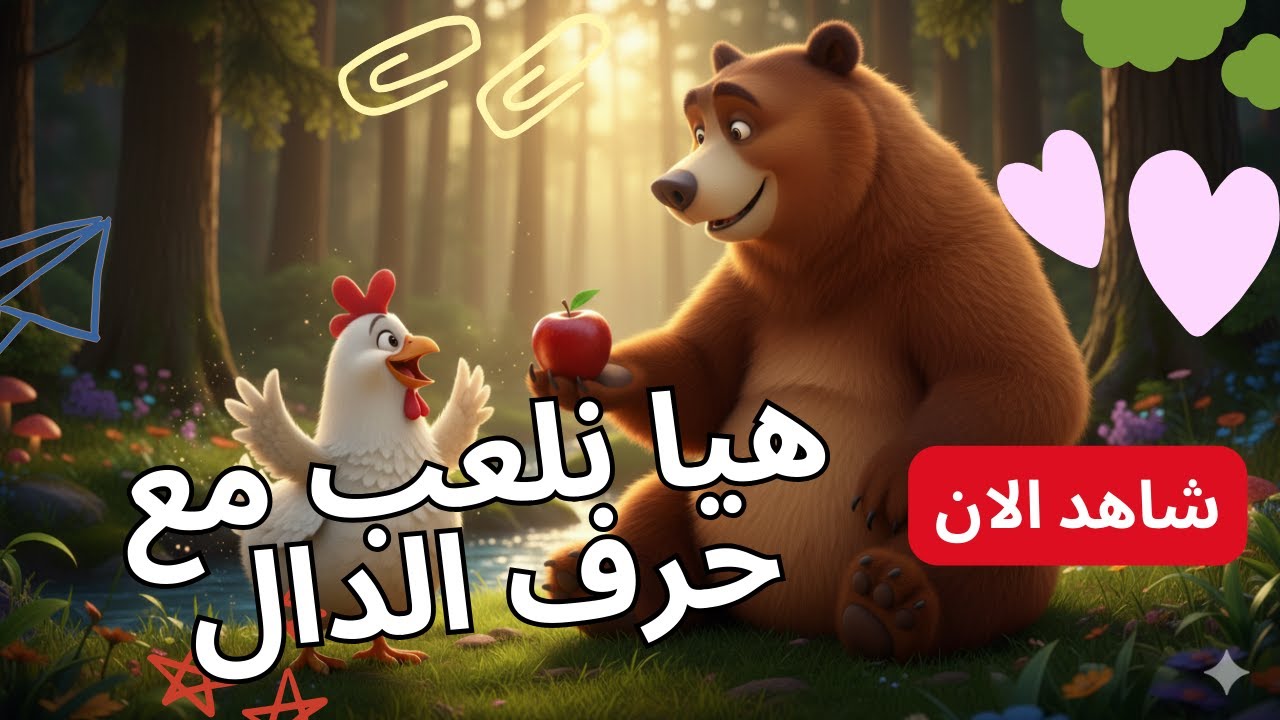 لعبة حرف الدال الكبرى 🎮 | تحدي تفاعلي شامل للأطفال