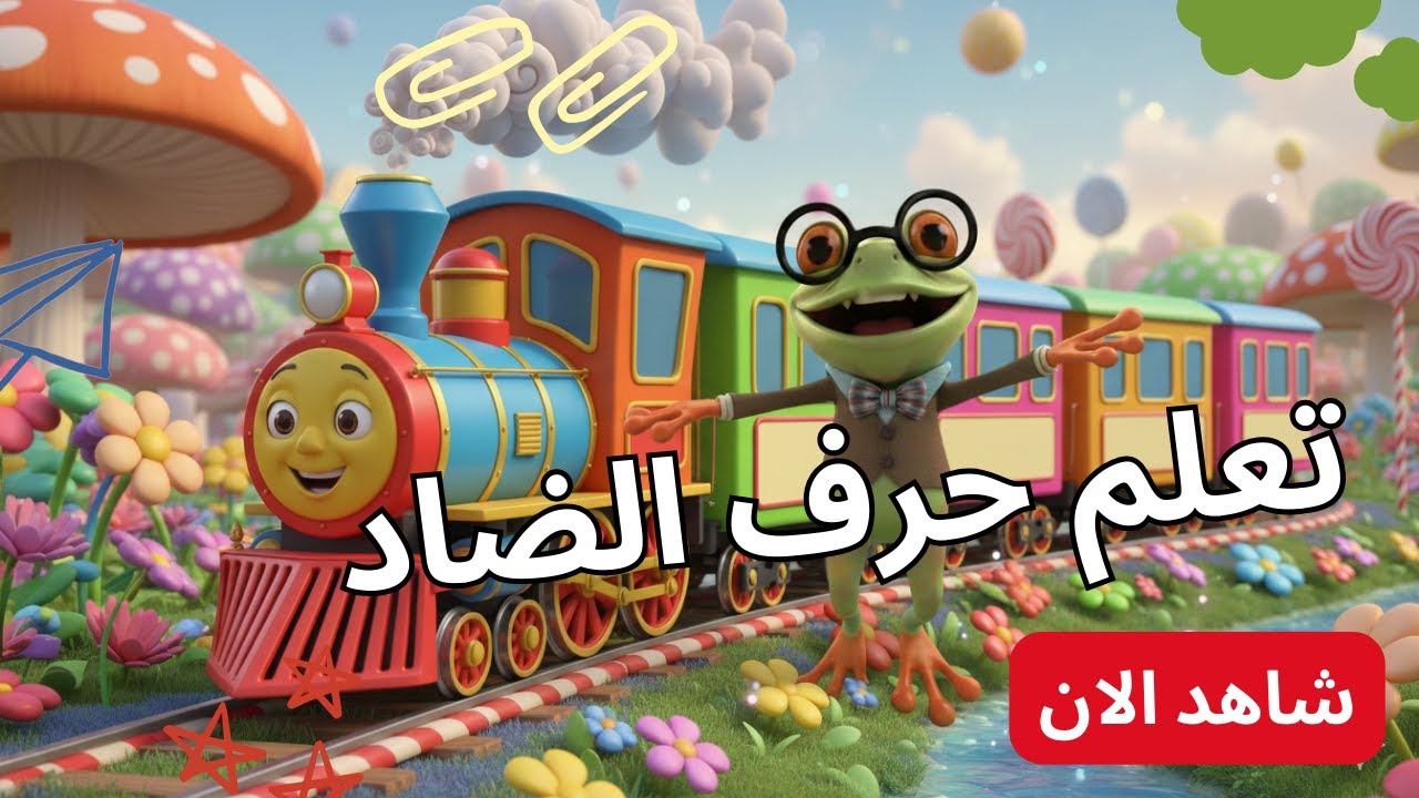 The letter ض for children 🎵 | ض is our distinctive Arabic letter - Learn the sound and words of the letter ض