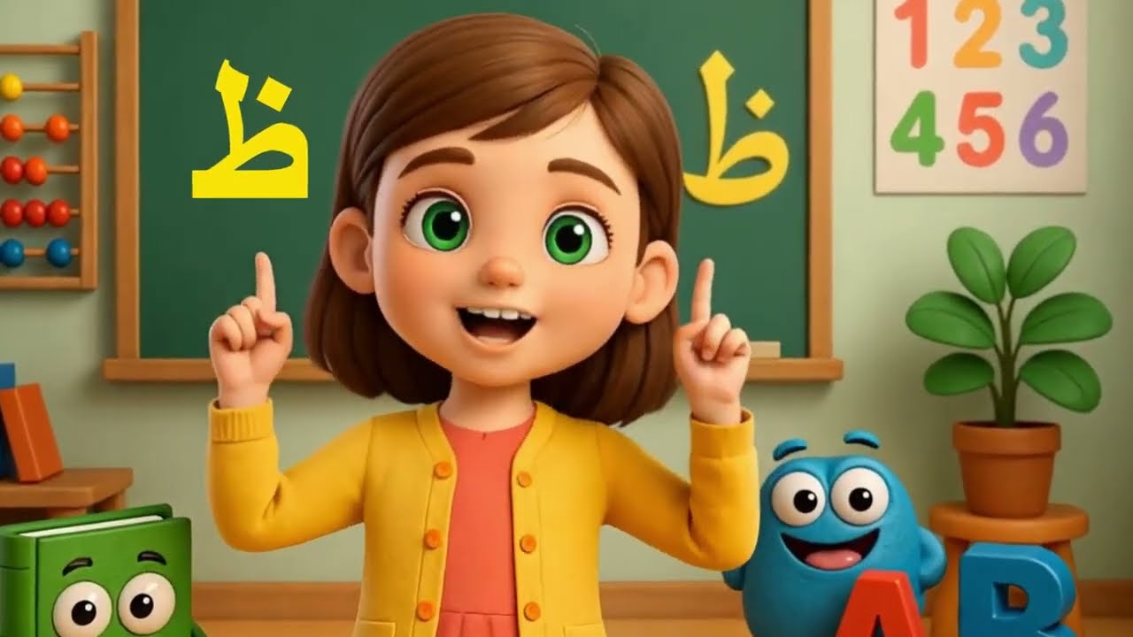حرف الظاء | تعليم الحروف العربية للأطفال | ظَ ظُ ظِ - Learn Arabic Letter Dhaa for Kids