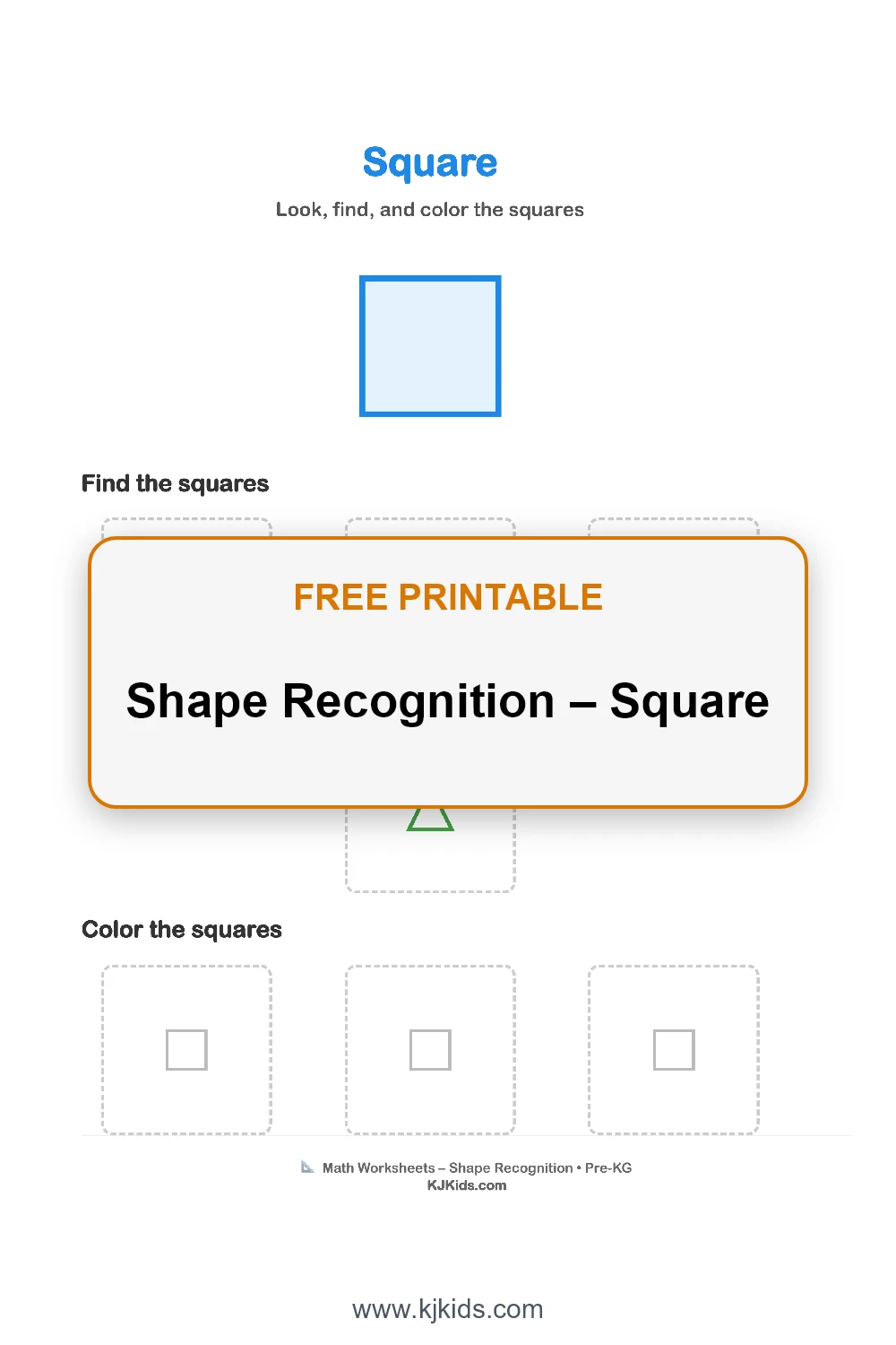 Shape Recognition – Square