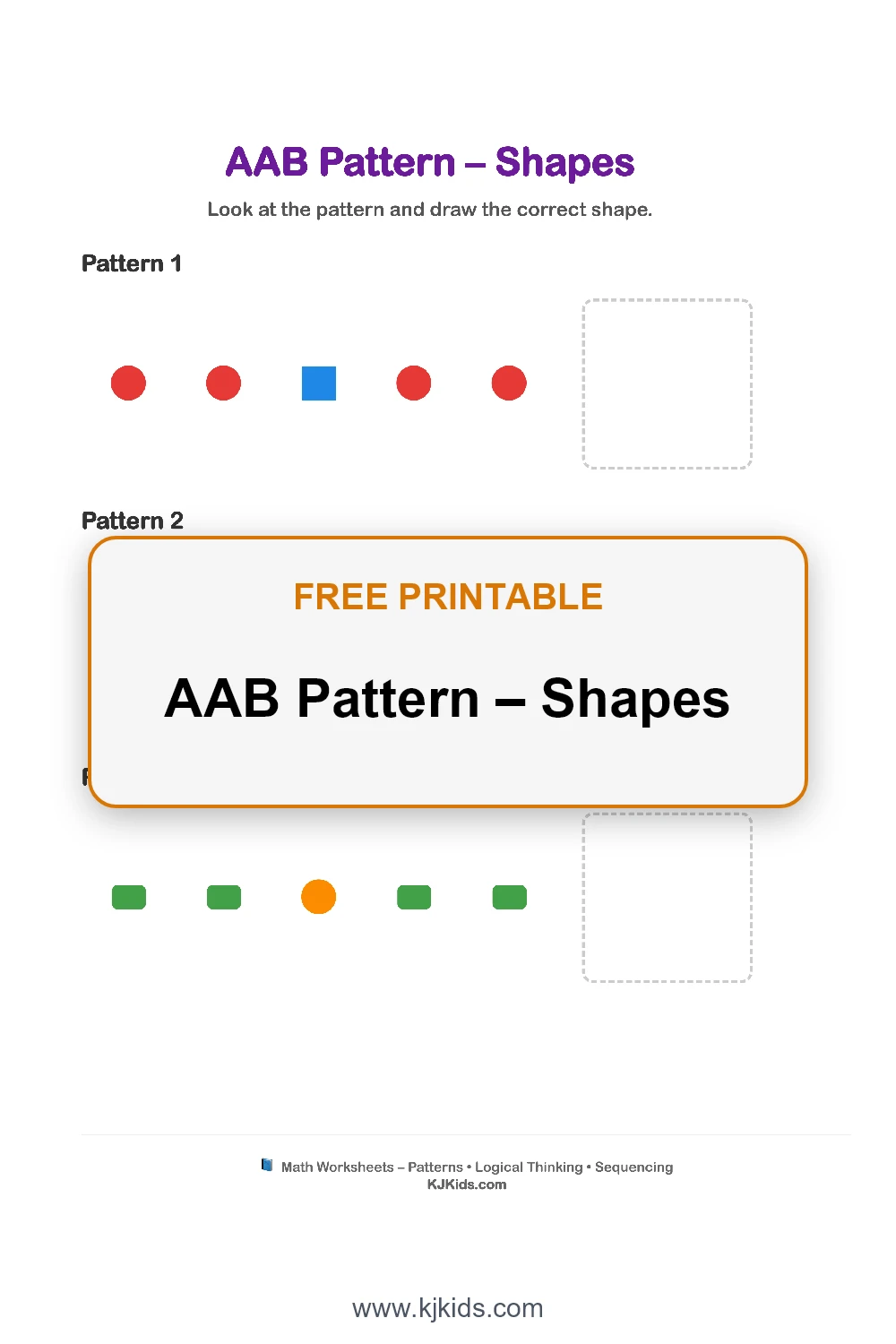 AAB Pattern – Shapes